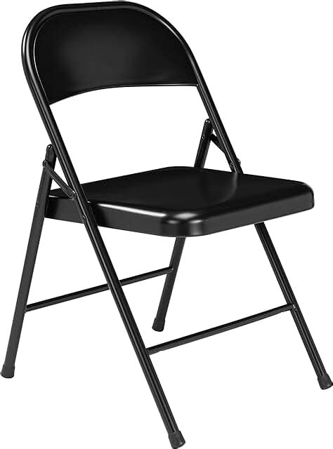 Giantex 6-Pack Folding Chairs Set - Waiting Room Chairs with Padded Seats and Carrying Handle for Desks Home Office Steel Guest Reception Party Poker Stackable Conference Chairs (1 Count (Pack of 6)) Office. . Amazon folding chairs